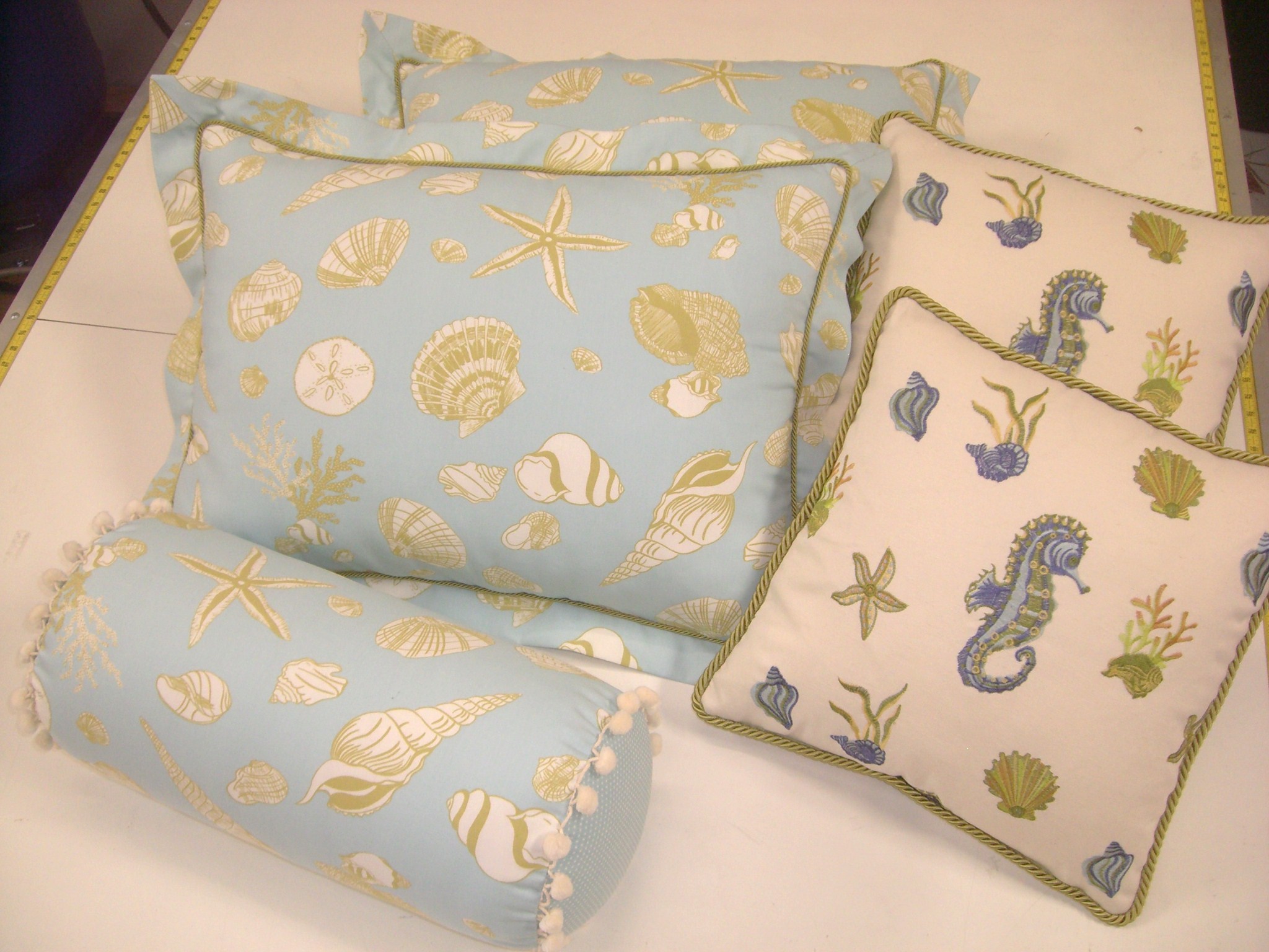 Custom Upholstered Pillows & Cushions